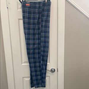 St. John’s Bay Men's Blue Plaid Pants